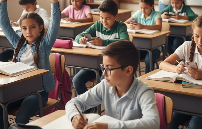 Imagen de artículo sobre ¿Celulares en clase: prohibirlos o educar su uso?